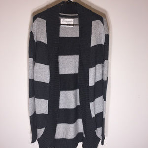 Light and Dark Gray Stripped Aeropostale Sweater